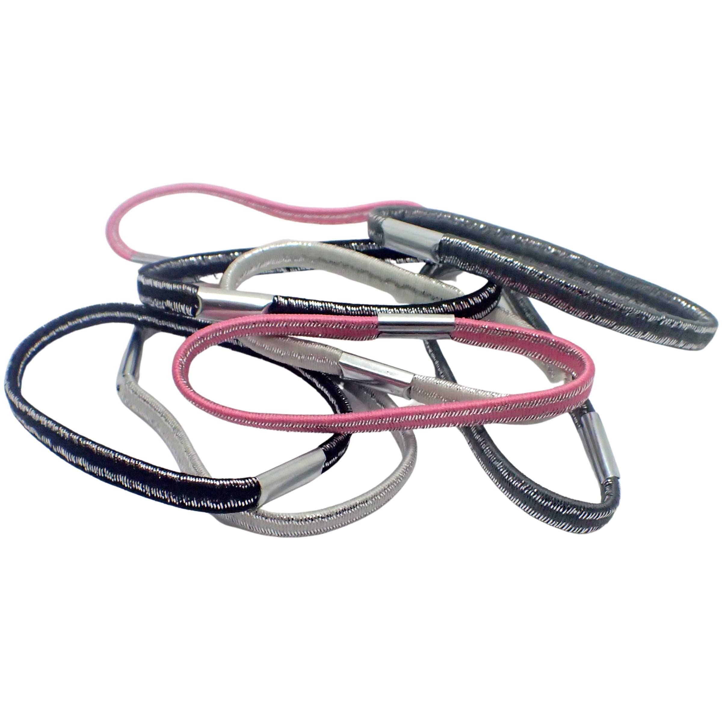 Pattern Hair Bobbles for Girls and Women, Hair Ties, Hair Elastic Bands Hair Accessories for Women, Elastic Hair Bands for Women, Rubber Bands for hair